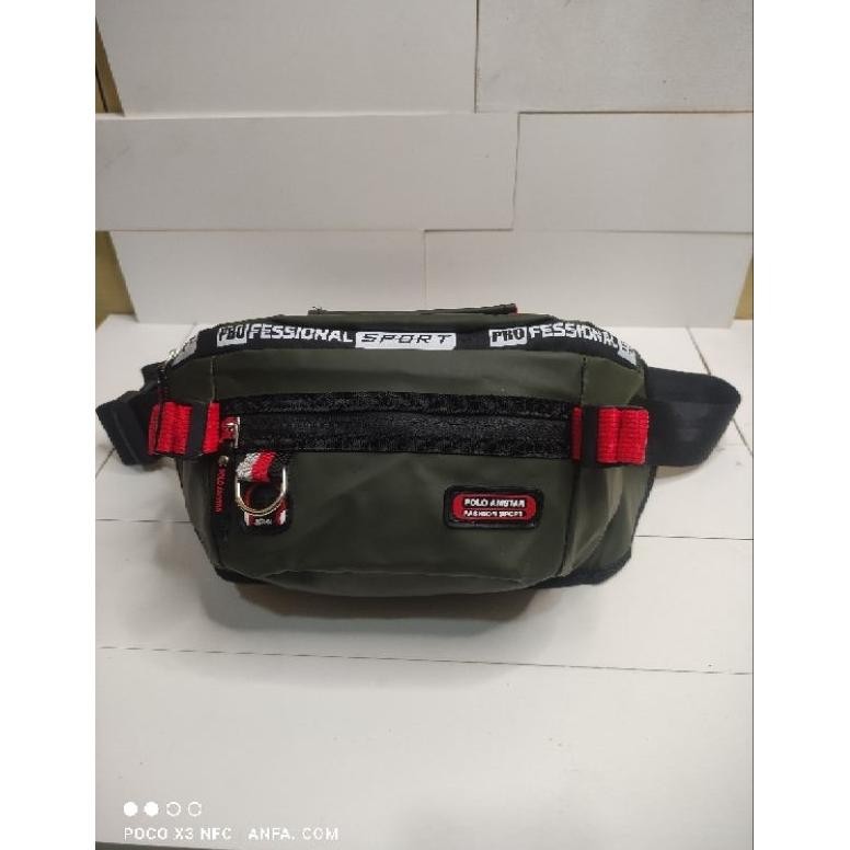 (Good) tas pinggang pria tas selempang pria WAISTBAG tas punggung pria waterproof