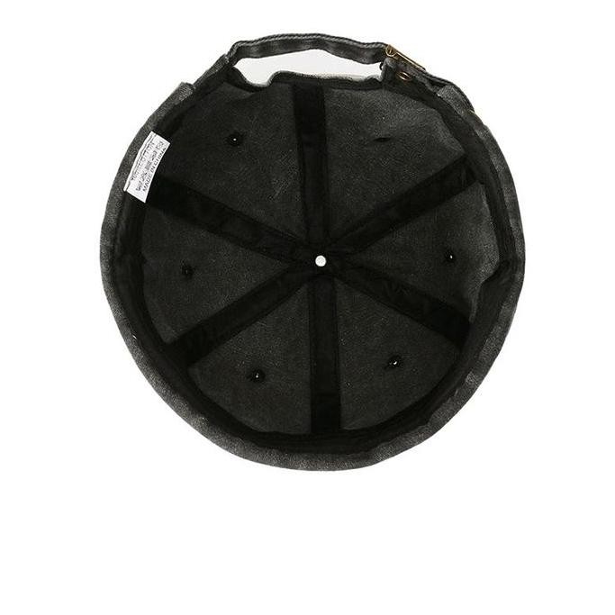 (Good) PLUMID - Miki hat jeans premium topi peci import motif jeans wash premium TP 131