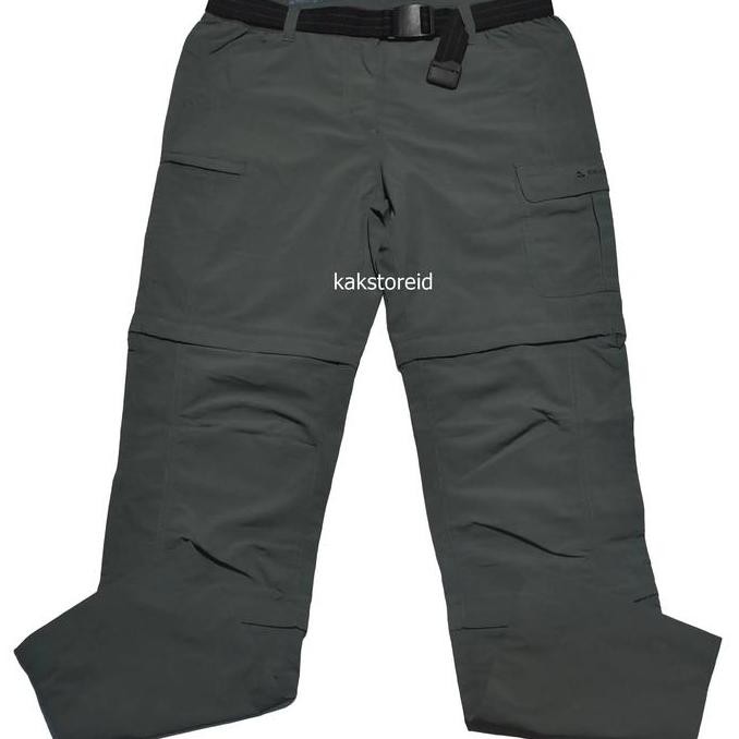 Celana Panjang Wanita CRATER Reguler Fit Olive CRP 13 #Celana Murah  Karet Melar Kulot M