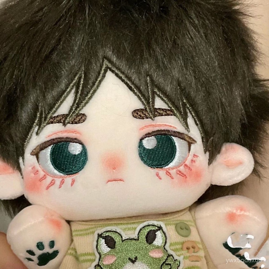 Attack on Titan Eren Doll Yeager Attribute20cm Cotton Doll Cute Anime Gift Plush Toy WBMH