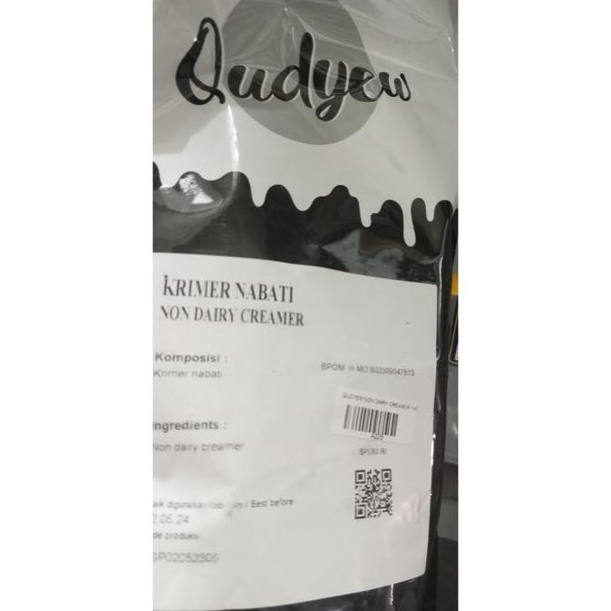 (Good) Qudyew Krimer Nabati Non Dairy Creamer Milk tea Bubuk Premium Halal BPOM 1kg