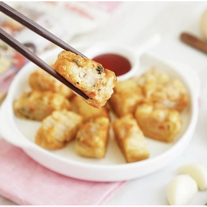 

(Good) Resep Roemah Chicken & Shrimp Fried Crullers / Cakwe Ayam Udang/ Kids