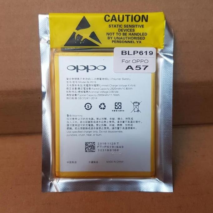 ready Baterai Oppo A39 A57 Original