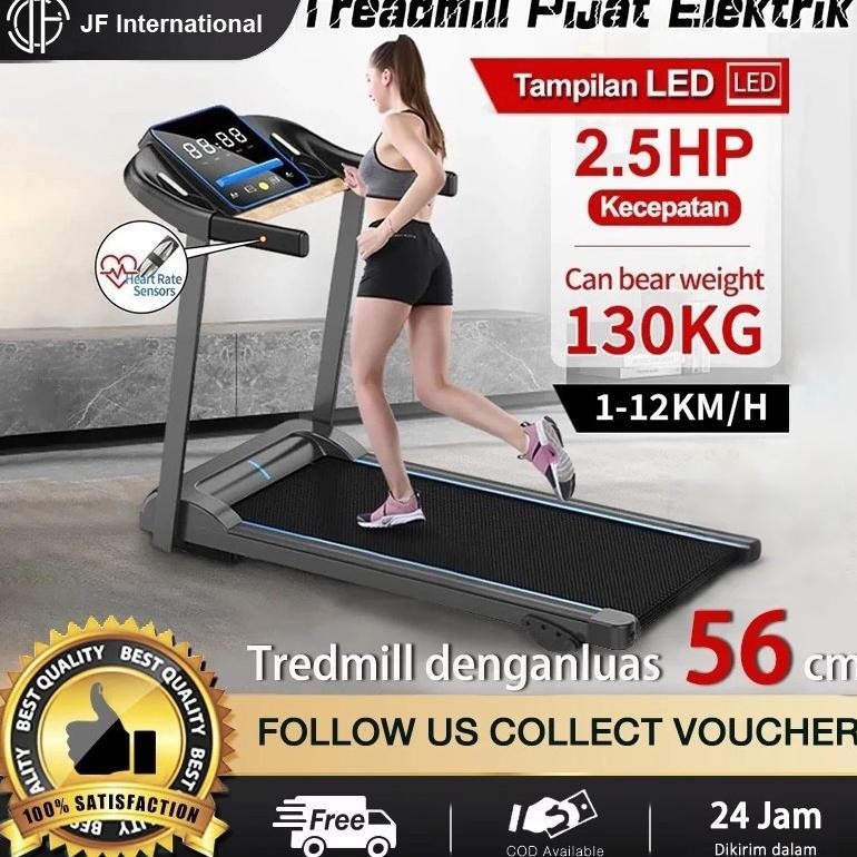 Treadmill Elektrik jf/Treadmill Murah/Treadmill Listrik Lipat Rumah /Treadmill yang sangat tenang