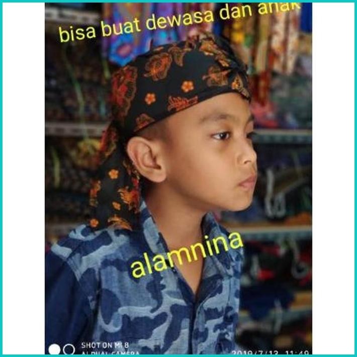 Viral Udeng iket jawa sunda cirebon batik