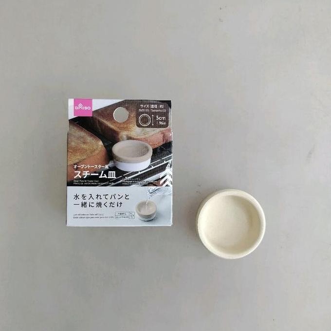 {{{{}}] daiso mangkok air untuk oven toaster panggang roti tawar mangkok keramik wadah air untuk ove