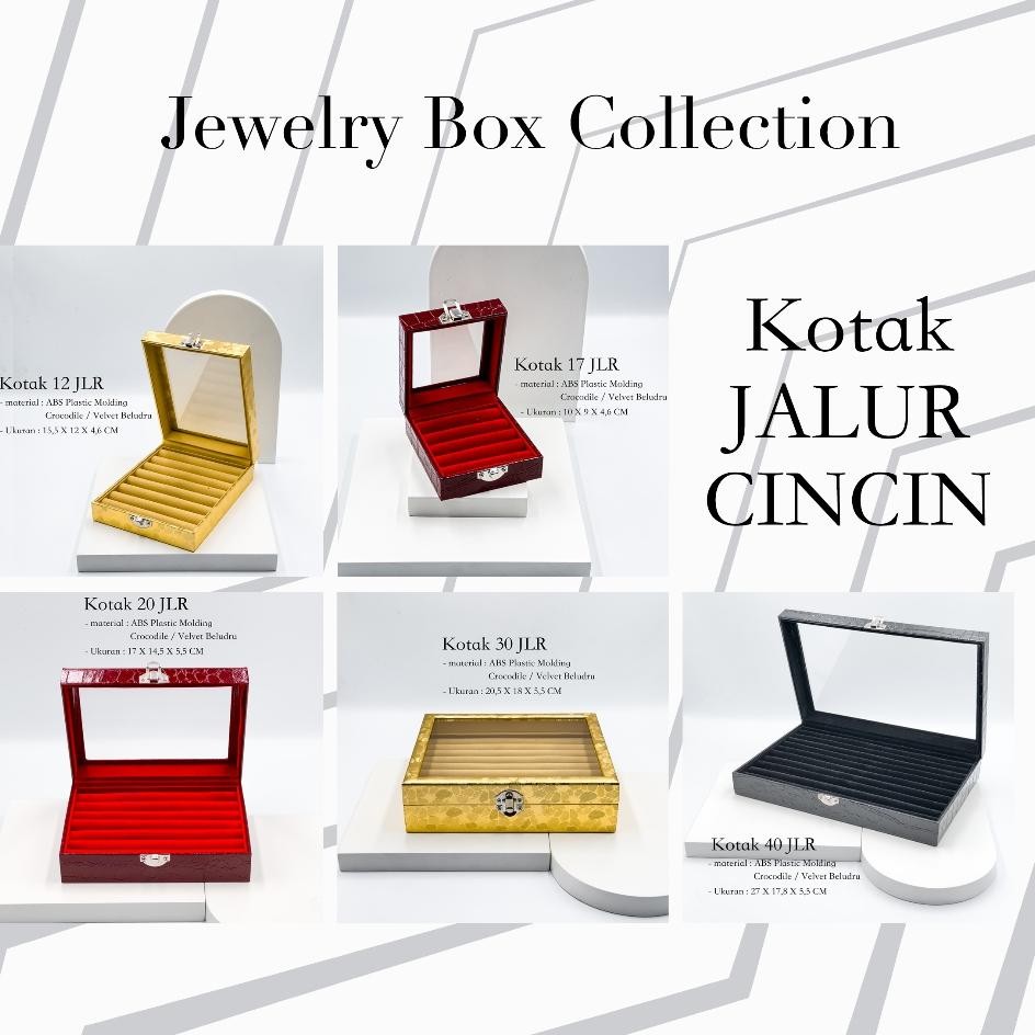 Kotak Batu Permata Kotak Batu Akik Kotak Cincin Jalur Batu Akik Kotak Perhiasan Cincin Permata Kotak