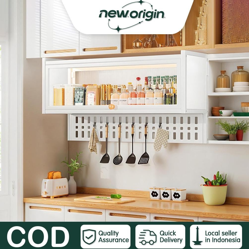 Lemari Dapur Gantung Lemari Dinding Dapur Rak Gantung Dapur Kabinet Dapur Atas Rak Bumbu Dapur Dindi