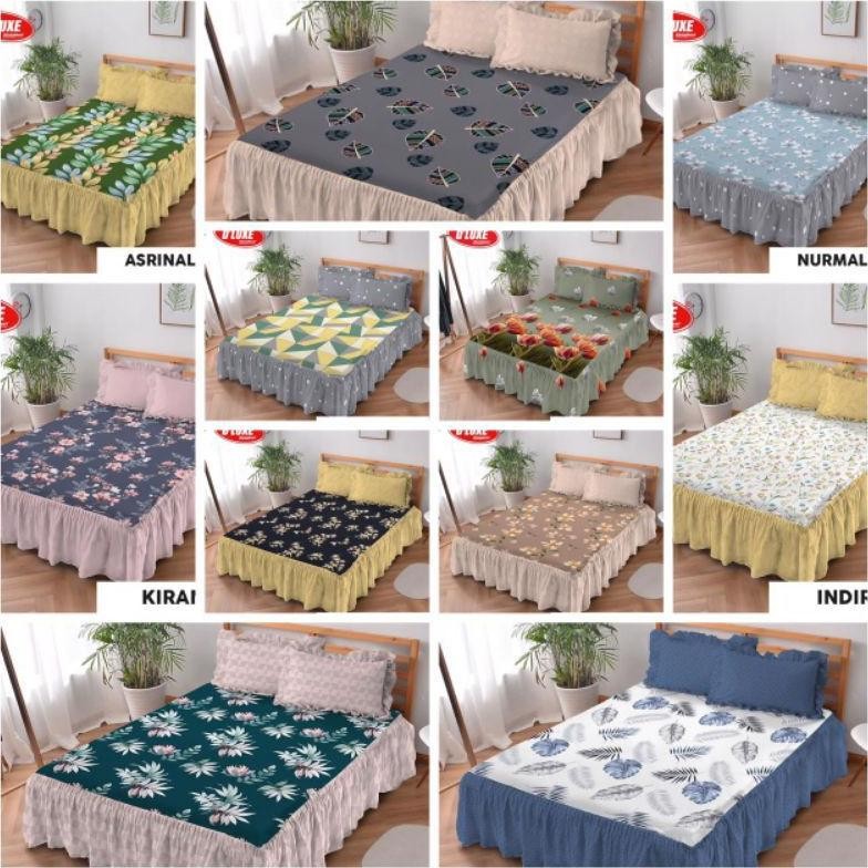 Sprei King Rumbai Motif Kintakun 180x200cm - RUMBAI KING SIZE