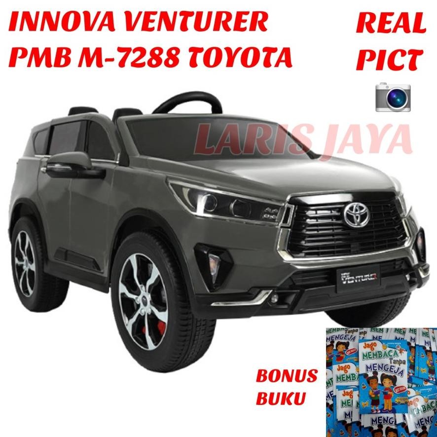 MOBIL AKI ANAK PMB M7288 TOYOTA INNOVA VENTURER MOBIL AKI INNOVA 7288 mobil mainan anak pakai aki bi