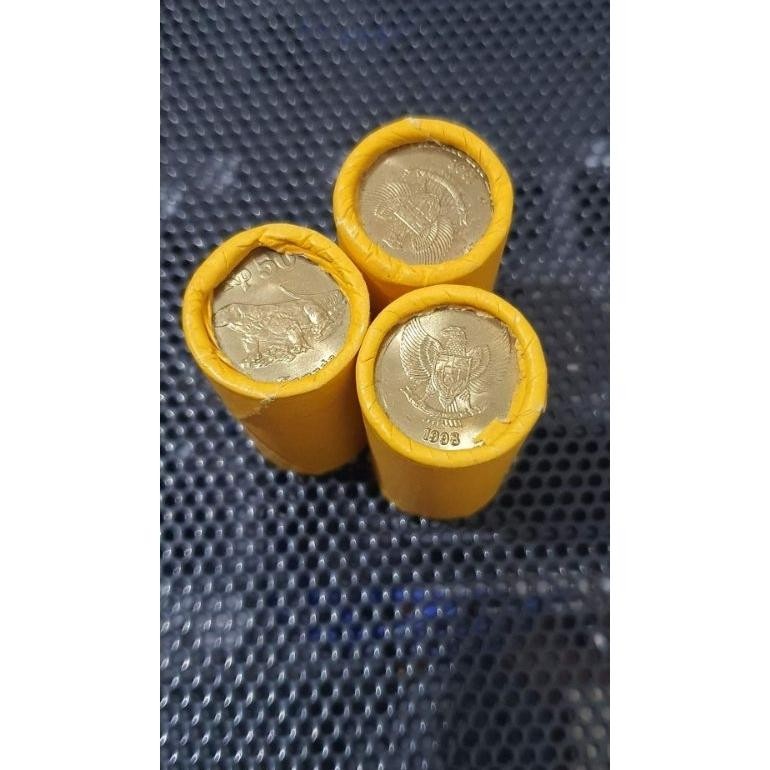 Uang Koin Kuno 50 Rupiah Komodo ROLL