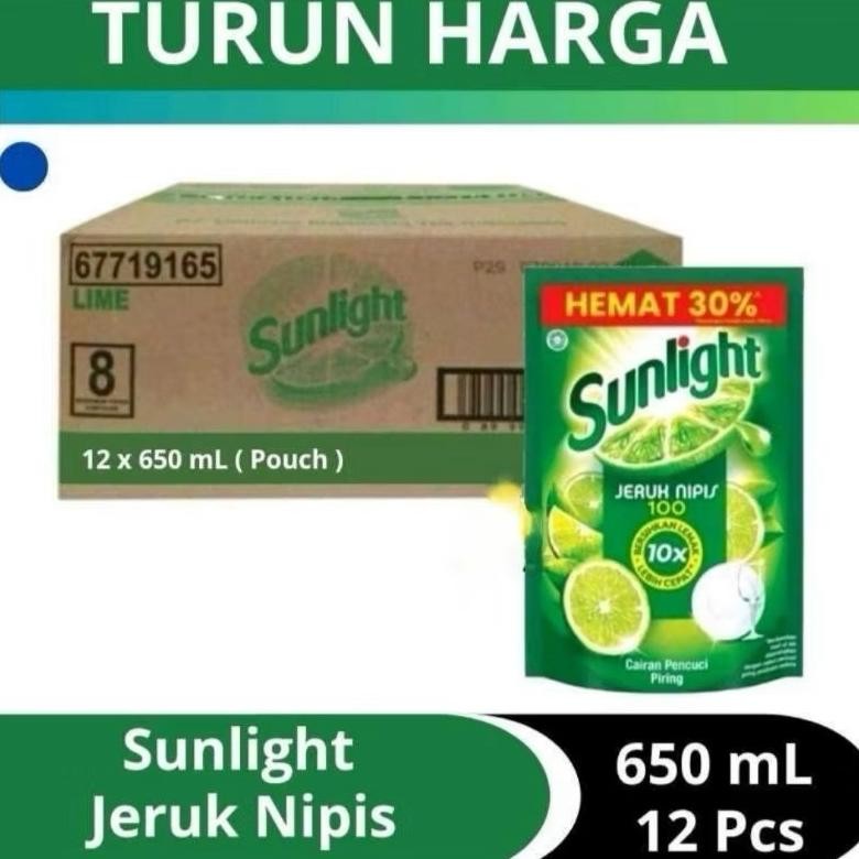 PROMO SUNLIGHT 650ml Reffil 12pcs x 650ml (1 Dus)
