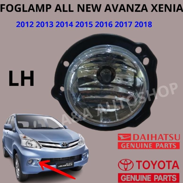 FOGLAMP LAMPU KABUT AVANZA XENIA VELOZ 2012 2013 2014 2015 2016 2017 2018 VALEO