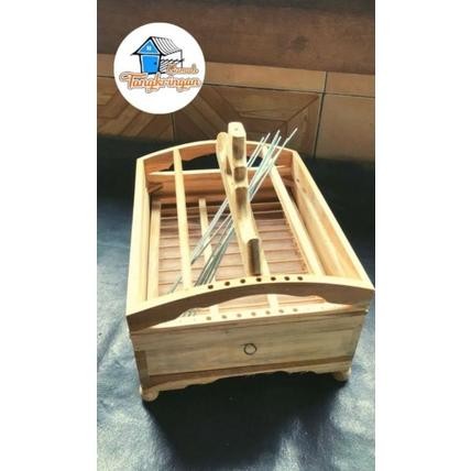 Sangkar burung replika diamond mentah No. 4 dan no.5 Tiang besi( ambrukan/belum dirangkai ) STANDART