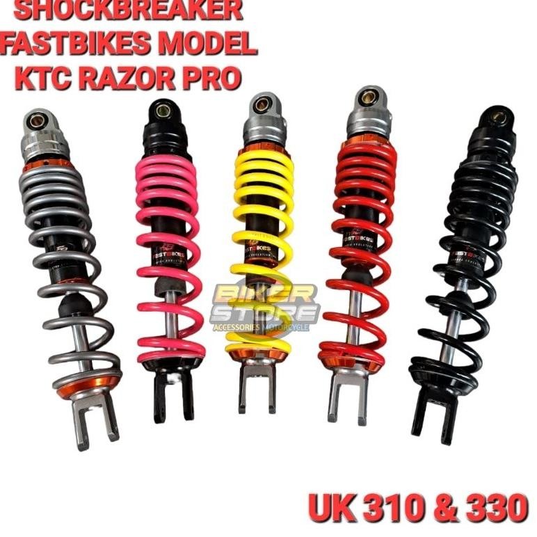 Shock Razor Pro Fastbikes Model Ktc Shockbreaker Razor Pro Universal Ukuran 310 & 330 Vario Scoopy B