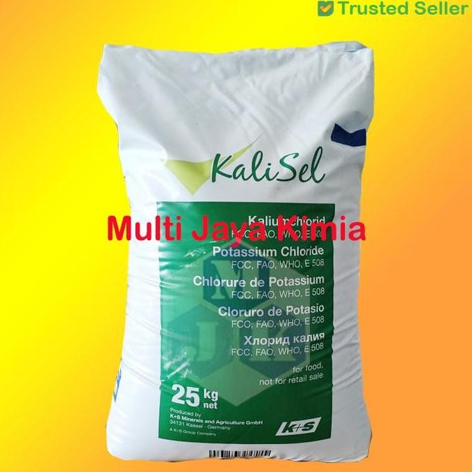 Murah Potassium Chloride / Kcl / Kalium Klorida Food Grade 25Kg