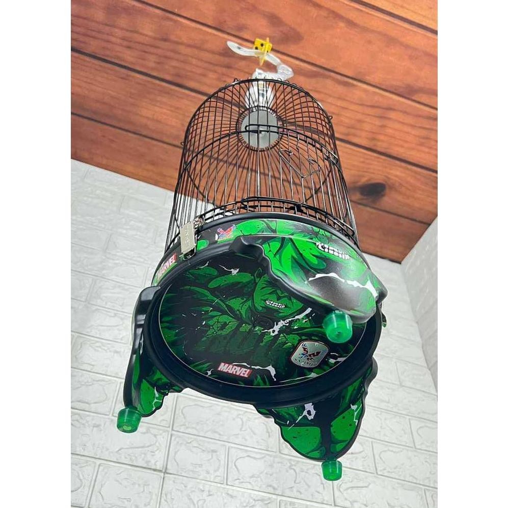 SAZIME SANGKAR HELOPET PVC DECAL PLECI , KOLIBRI , KONIN INCLUDE SANGKAR BESI