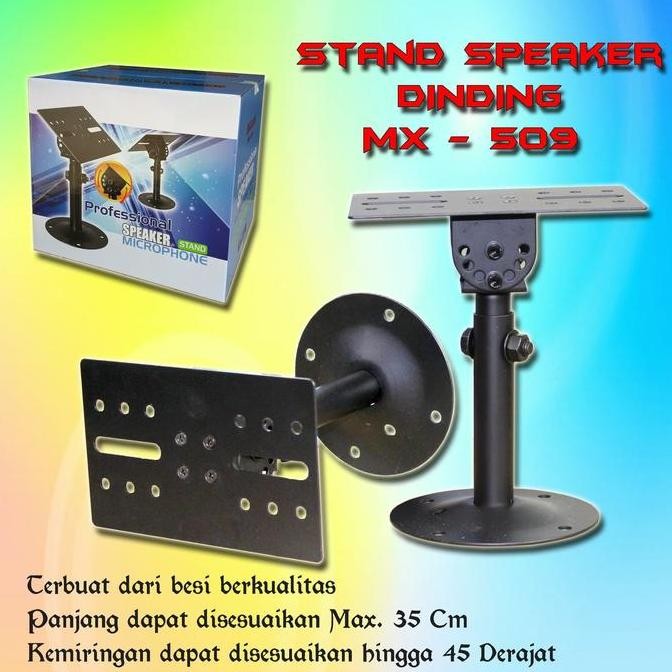 DT7 >> Stand Speaker MX 509 / Bracket Speaker BMB MX - 509 Barang Import