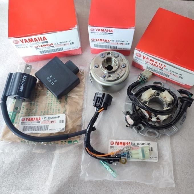 PENGAPIAN SET YZ 125 YZ125 4SS MORIC JAPAN PLUS CDI ORIGINAL