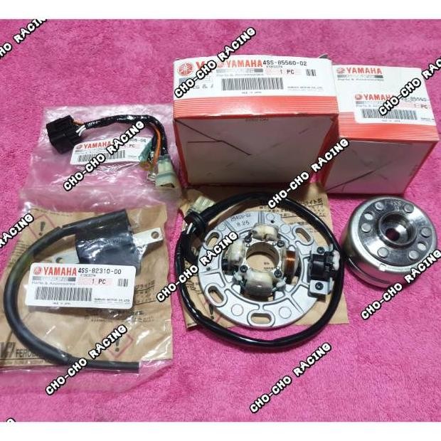 IGNITION PENGAPIAN SET YZ125 YZ 125 GARPUTALA 4SS MORIC JAPAN ORIGINAL YAMAHA