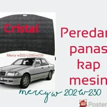 Peredam panas Kap mesin Mercy W230 dan W202