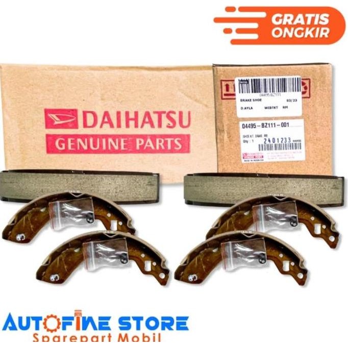 Paket Kampas Rem Daihatsu Ayla Matic Orinal