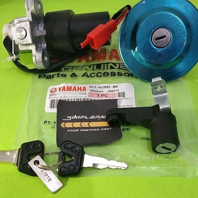 DR162>> kunci kontak vixion old set kunci kontak satu set Vixion lama Vixion old