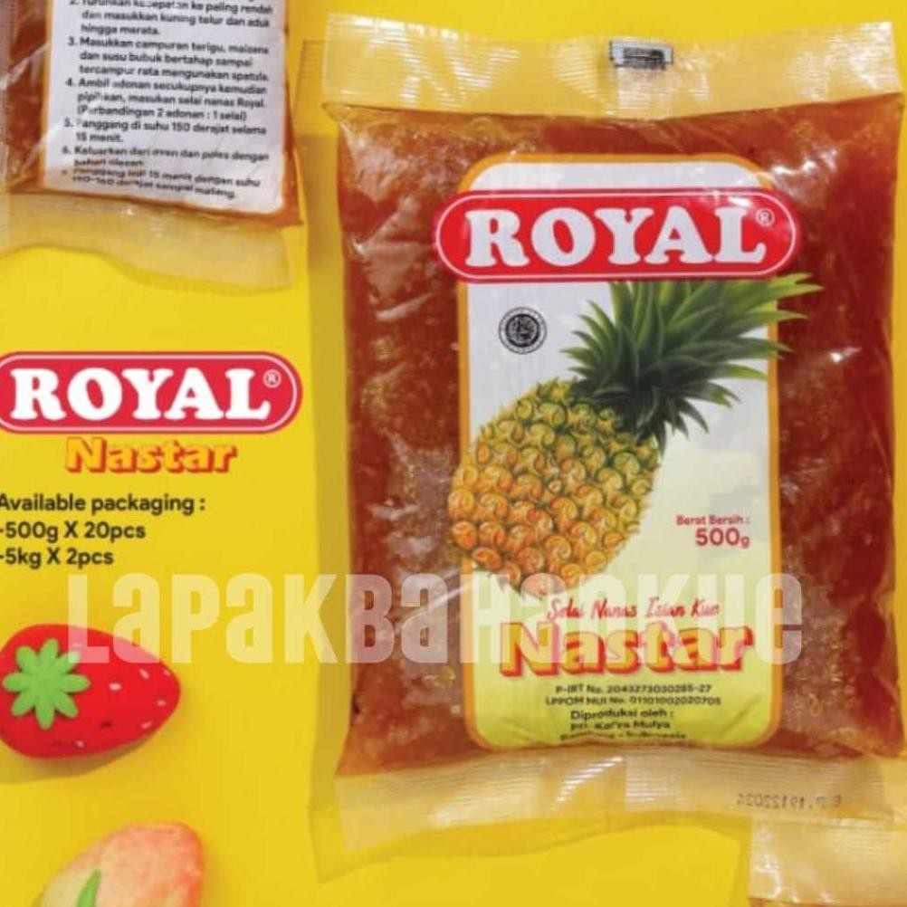 

TERMURAH Selai Nanas NASTAR "ROYAL" 500 Gr - ISIAN NANAS - SELAI NANAS - NASTAR- SELAI NASTAR Siap kirim