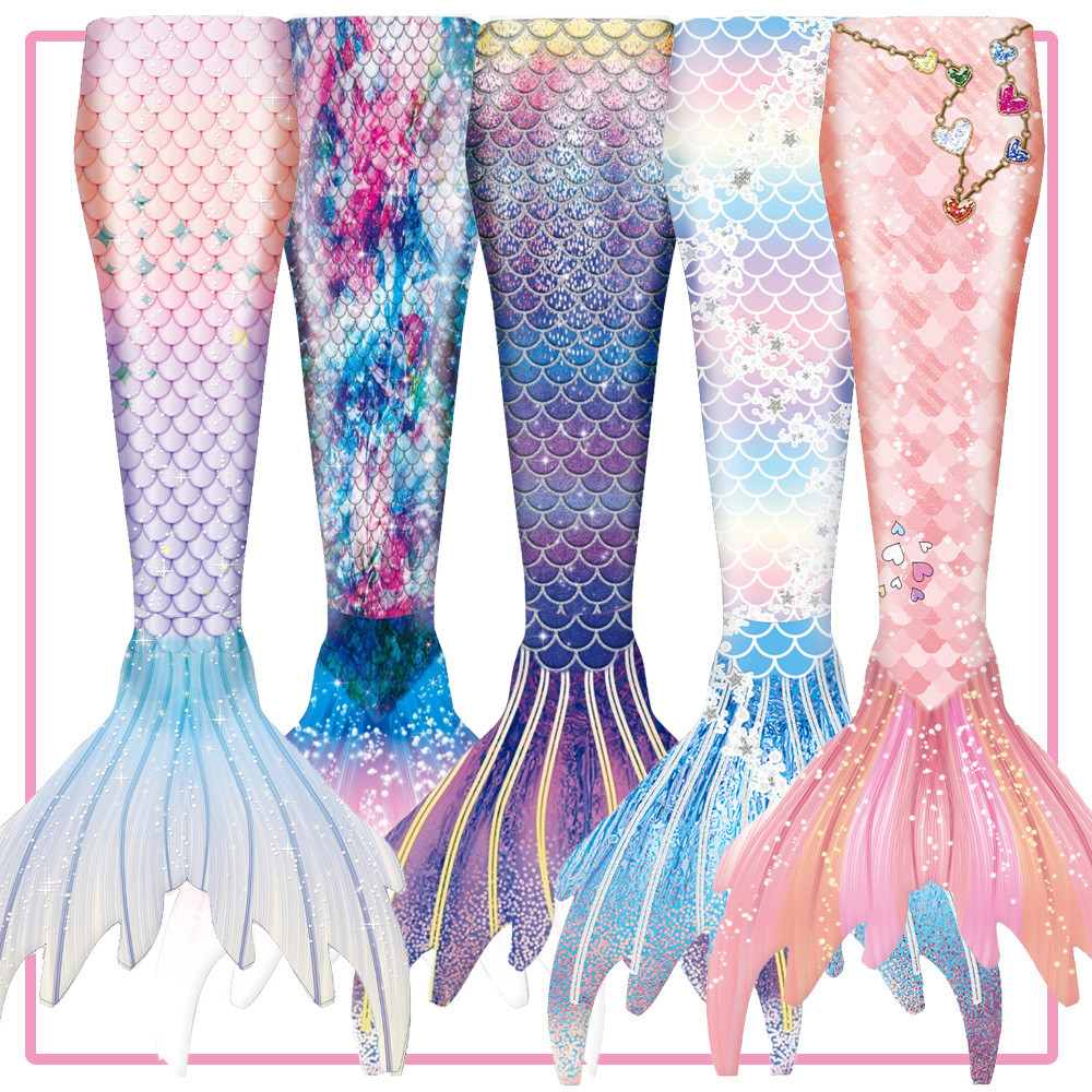 Mermaid Swimsuit Girl Mermaid Swimsuit Mermaid Princess Costume Mermaid Tail Performance Costume