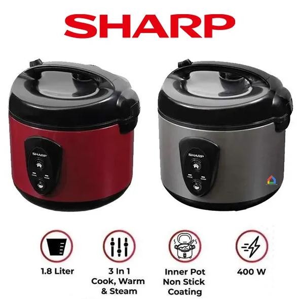 Promo Xtra Gb29 [Bebas Ongkir] Sharp Magic Com Ks N 18 Mg / Rice Cooker Sharp Ks N18Mg Sl / Sharp Or
