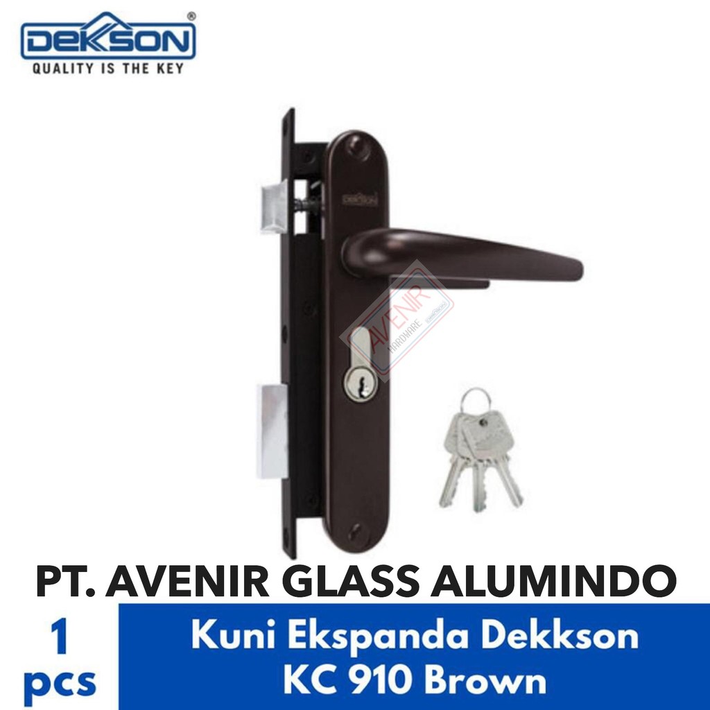 Kunci Ekspanda Dekkson KC 910 Dekkson Aluminium Handle Kunci Pintu Kawat Nyamuk
