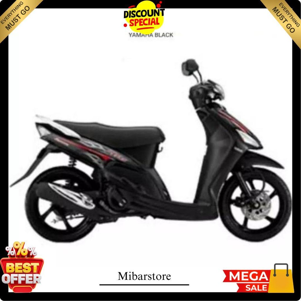 Batok Depan Mio Sporty Putih Tahun 2003 / Totok Mio Sporty Putih + Mika Speedometer Original Produk