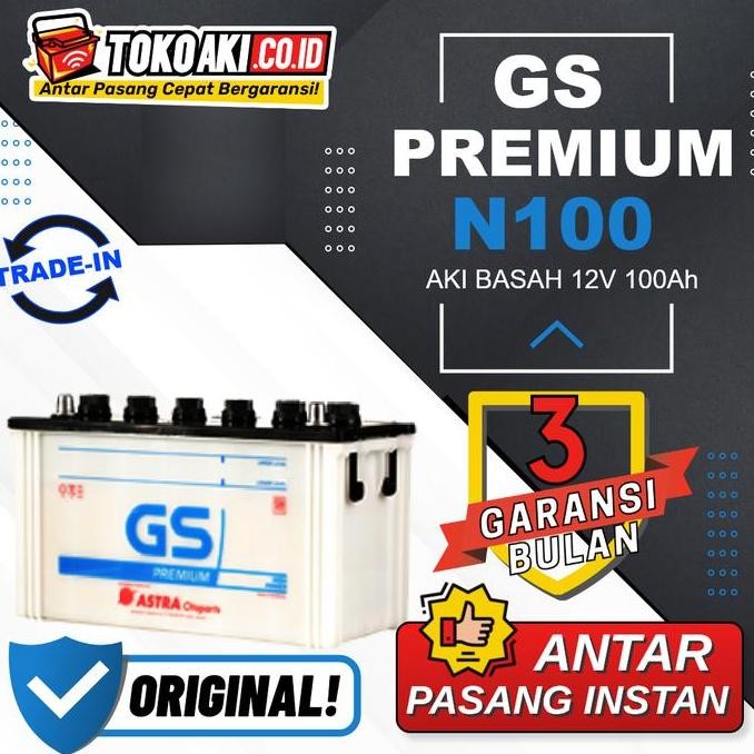 Aki Taft (1974-2007) - Gs Premium N100 - 100Ah
