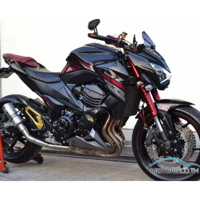 Original Striping Stiker Kawasaki Z800 Merah 2016 Original Stiker Z800 New