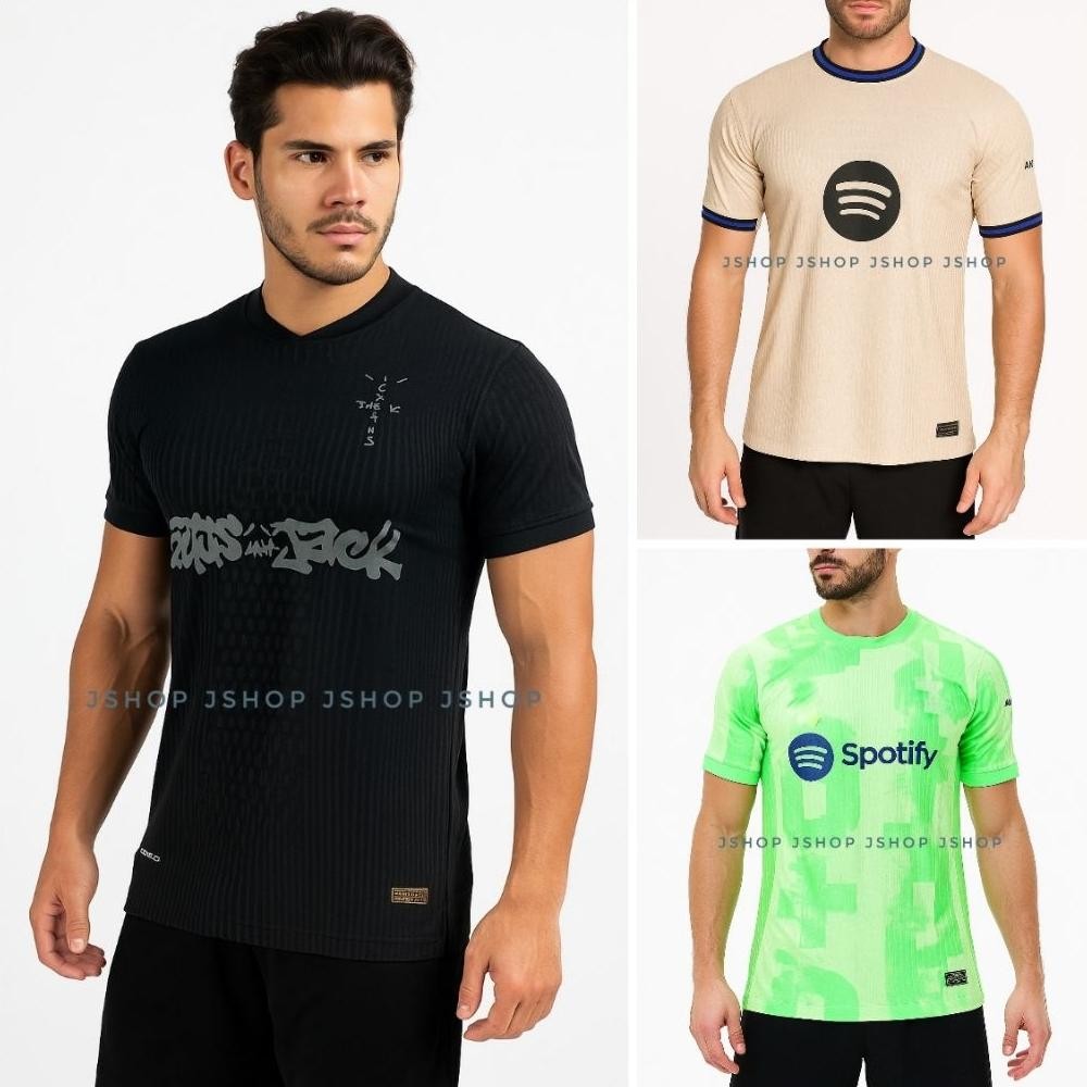 LIVE 7 PLAYER ISSUE READY STOK JERSEY BAJU BOLA PLAYER ISSUE BARCELONA AWAY 2024 2025 JERSEY PLAYER 