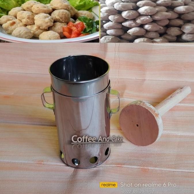 (Best) Cetakan pentol bakso / cetakan bakso stainless
