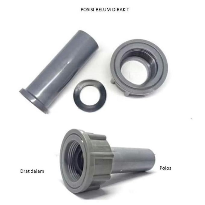 ><><><] Mur kopling union socket pompa air sanyo ph100 ph130 ph 150 ph151 ph175 ph260 260