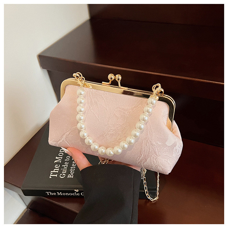 New Chinese Style National Style Chain Bag2025New Year's Beaded Crossbody Bag