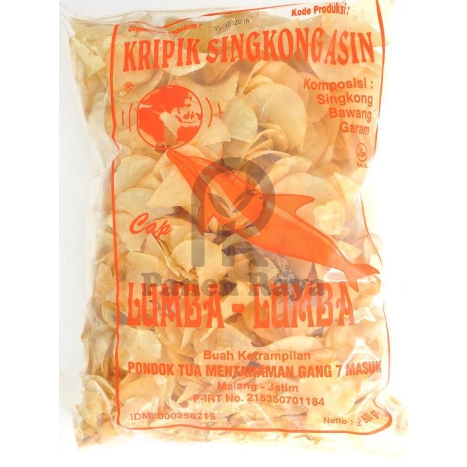 (Good) Keripik Singkong Malang Lumba Lumba Besar Kripik Manis / Asin