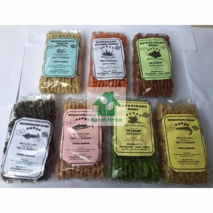 

(Best) Rengginang Ibu H. Subairi khas Situbondo langsung goreng bentuk PIPIH