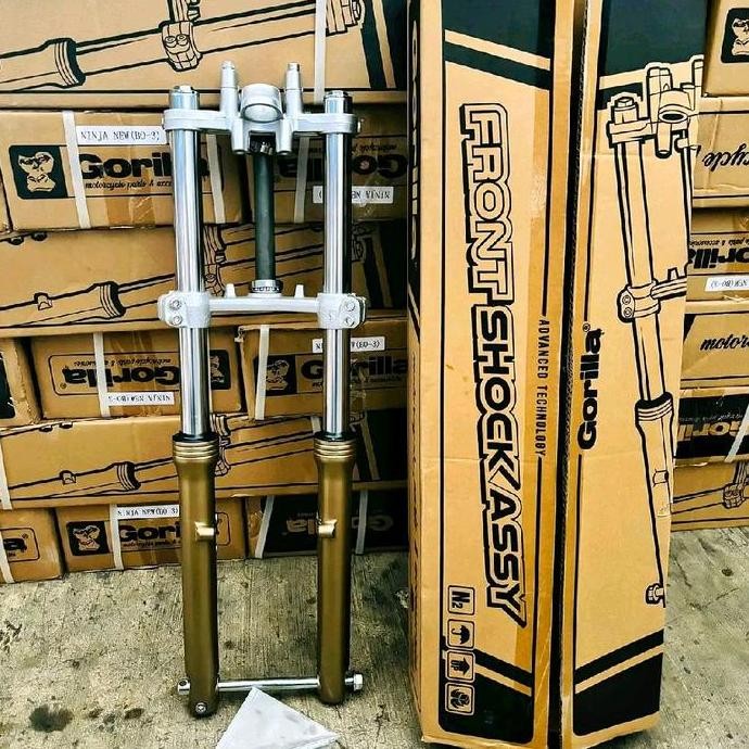 *#*#*#] Shock Skok Sok Depan NINJA RR R Old Gorilla Gorila Import pnp TIGER MEGAPRO GL CB GL100