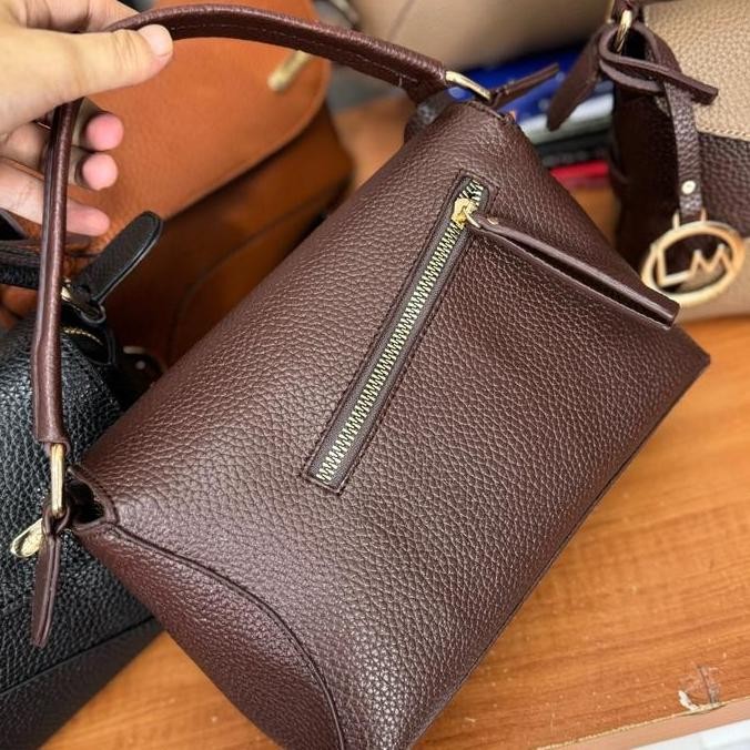 Locamode Tas Wanita Alba Bag Uk.22X16Cm Bahan Sintetis Kulit Jeruk Original