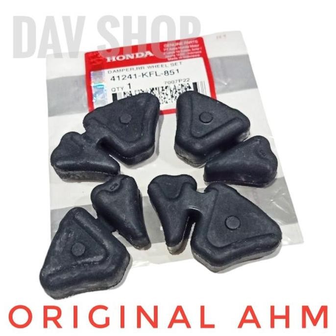 ```````] KARET DAMPER ANGKAT GEAR TROMOL BELAKANG REVO LAMA REVO ABS ORI AHM 41241KFL851