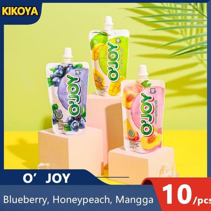 

New POTATO CHIPS PAKET OJOY 10PCS MINUMAN JELLY OJOY ISI 10 PCS Peach Blueberry Jeli Food Mangga Strawberry Puding Makanan Nanas Sweet Pudding Susu Paket Usaha Jajanan SD 1 DUS Jajanan Grosir