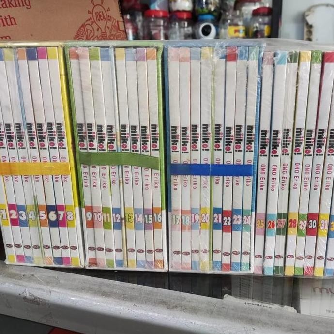 Komik Hai Miiko Set Lengkap 1-35 Segel Ori