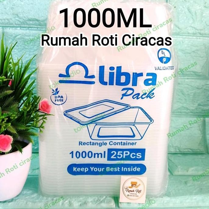 Thinwall Food Container Kotak Box Tupperware Mika Bowl Plastik 25Pcs