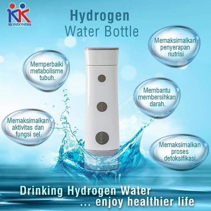 Promo Kk Botol Air Hidrogen Hydrogen Water 450Ml Rechargeable (Korea)