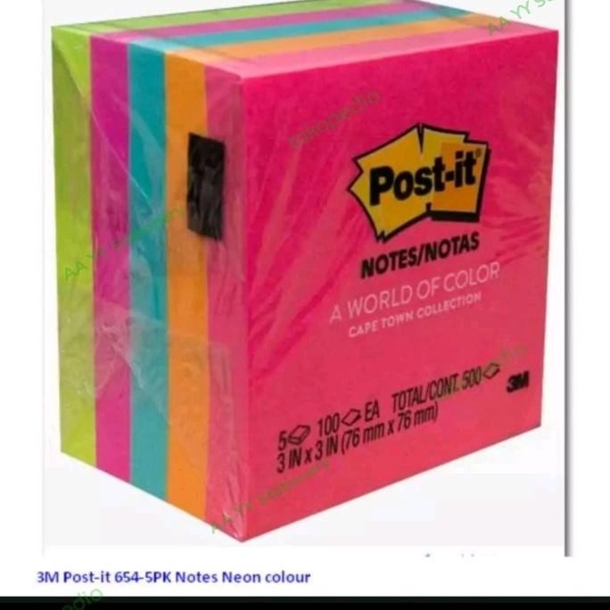 

Post It 3M 654 Warna