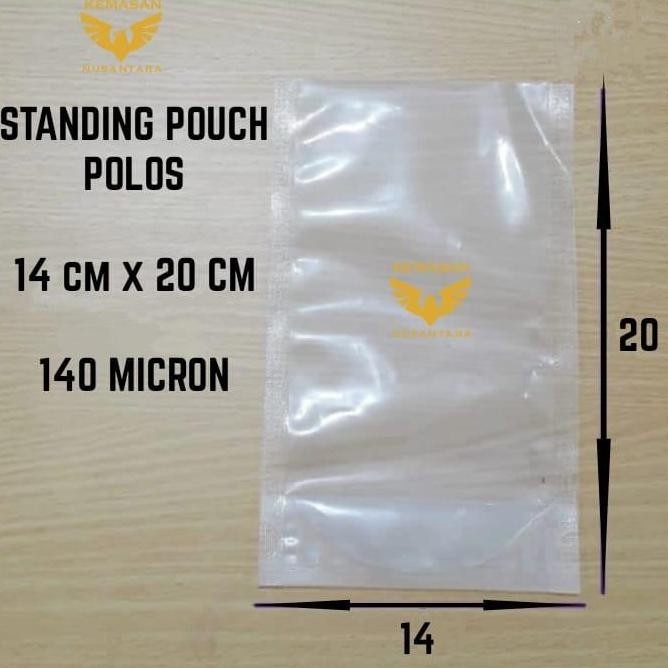 Standing Pouch 14 X 20 Tebal | Plastik Pouch | Kemasan Pouch Cairan
