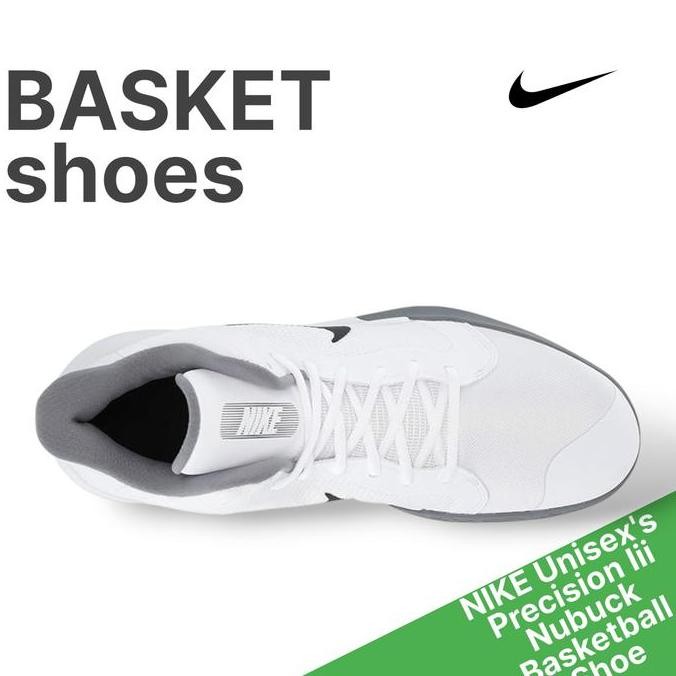 New  NIKE Unisex's Precision Iii Nubuck Basketball